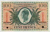 Gallery image for Guadeloupe p29s: 100 Francs