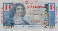 Gallery image for Guadeloupe p32s: 10 Francs