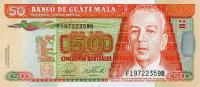 Gallery image for Guatemala p113b: 50 Quetzales