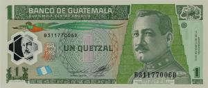 Gallery image for Guatemala p115d: 1 Quetzal