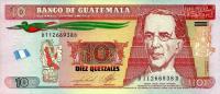 Gallery image for Guatemala p123Aa: 10 Quetzales