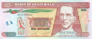 Gallery image for Guatemala p123Ah: 10 Quetzales