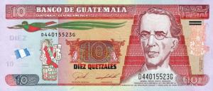 Gallery image for Guatemala p123Ai: 10 Quetzales