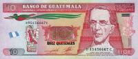 Gallery image for Guatemala p123c: 10 Quetzales