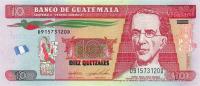 Gallery image for Guatemala p123e: 10 Quetzales