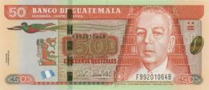 Gallery image for Guatemala p125c: 50 Quetzales