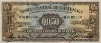 p13a from Guatemala: 0.5 Quetzal from 1933