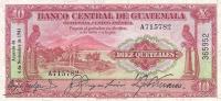 Gallery image for Guatemala p17a: 10 Quetzales