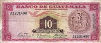 Gallery image for Guatemala p47b: 10 Quetzales