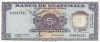 Gallery image for Guatemala p53g: 5 Quetzales