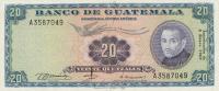 Gallery image for Guatemala p55a: 20 Quetzales