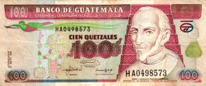 Gallery image for Guatemala p78c: 100 Quetzales
