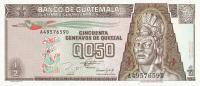 Gallery image for Guatemala p86a: 0.5 Quetzal