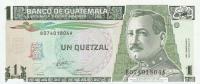 p87c from Guatemala: 1 Quetzal from 1995