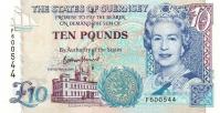 Gallery image for Guernsey p57d: 10 Pounds from 2015