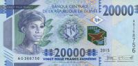 Gallery image for Guinea p50a: 20000 Francs from 2015
