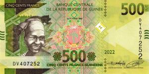 Gallery image for Guinea p49: 500 Francs
