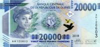 Gallery image for Guinea p50b: 20000 Francs