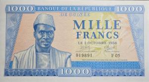 Gallery image for Guinea p9a: 1000 Francs