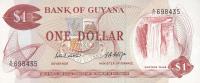 Gallery image for Guyana p21d: 1 Dollar