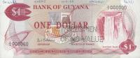 Gallery image for Guyana p21s: 1 Dollar