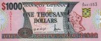 Gallery image for Guyana p35: 1000 Dollars