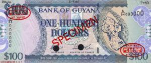 Gallery image for Guyana p36s: 100 Dollars