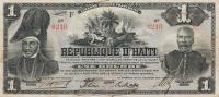 Gallery image for Haiti p120a: 1 Gourde