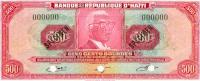 Gallery image for Haiti p238s: 500 Gourdes