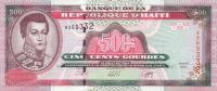 Gallery image for Haiti p270a: 500 Gourdes