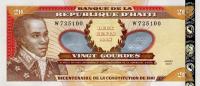 Gallery image for Haiti p271Aa: 20 Gourdes