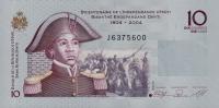 Gallery image for Haiti p272d: 10 Gourdes