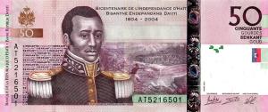 Gallery image for Haiti p274h: 50 Gourdes