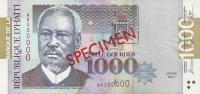 Gallery image for Haiti p278s2: 1000 Gourdes