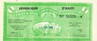 p501 from Haiti: 1 Gourde from 1962