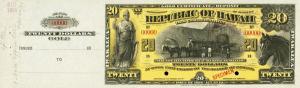 Gallery image for Hawaii p8s: 20 Dollars