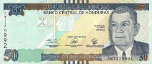 Gallery image for Honduras p104b: 50 Lempiras