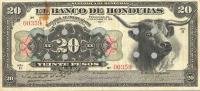 Gallery image for Honduras p26a: 20 Pesos