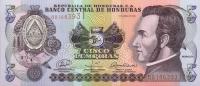 Gallery image for Honduras p91b: 5 Lempiras