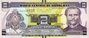 Gallery image for Honduras p97c: 2 Lempiras