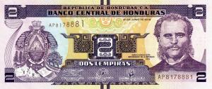 Gallery image for Honduras p97d: 2 Lempiras