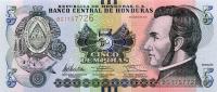 Gallery image for Honduras p98a: 5 Lempiras from 2012