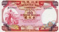 Gallery image for Hong Kong p245a: 100 Dollars