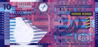 Gallery image for Hong Kong p400a: 10 Dollars from 2002