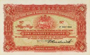 Gallery image for Hong Kong p159s: 100 Dollars