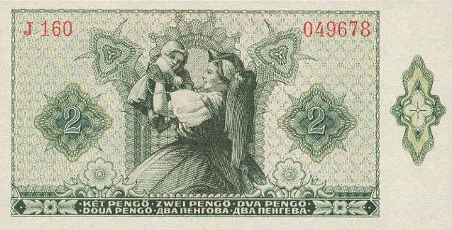 Back of Hungary p108: 2 Pengo from 1940