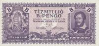 Gallery image for Hungary p135a: 10000000 BPengo