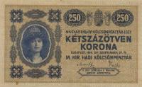 p1 from Hungary: 250 Korona from 1914