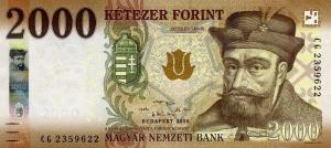 Gallery image for Hungary p204c: 2000 Forint