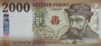 Gallery image for Hungary p204a: 2000 Forint from 2016